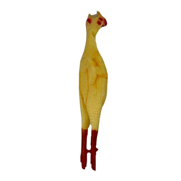 Plastic Chicken Toy Farm 20" Long Wall Decor Thanksgiving Fun Scary Toy - Picture 5 of 8